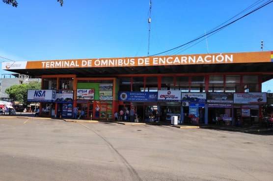 Pasajes a la terminal de Encarnación